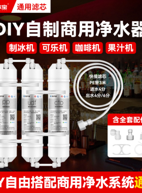 DIY奶茶店可乐制冰机净水器滤芯