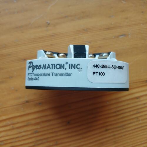 议价PYROMATION温度变送器440PT10