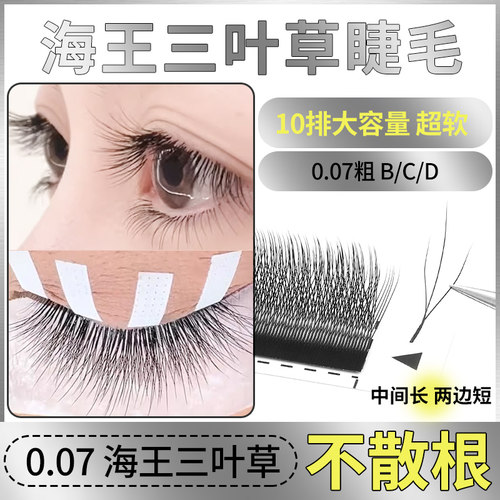 亚妮咔海王三叶草嫁接睫毛美睫店