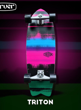 美国Carver官方旗舰店「浮游」Triton专业陆地冲浪板初学者29英寸
