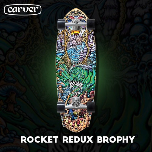 陆冲开创者美国carver陆地冲浪板