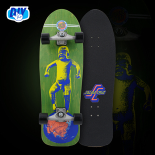 Carver陆地冲浪板「暴躁男孩」Santa C5支架diy陆冲板 Cruz板面