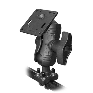 2.25英寸U箍球头支架VESA75 75叉车车载数据终端工业电脑支架