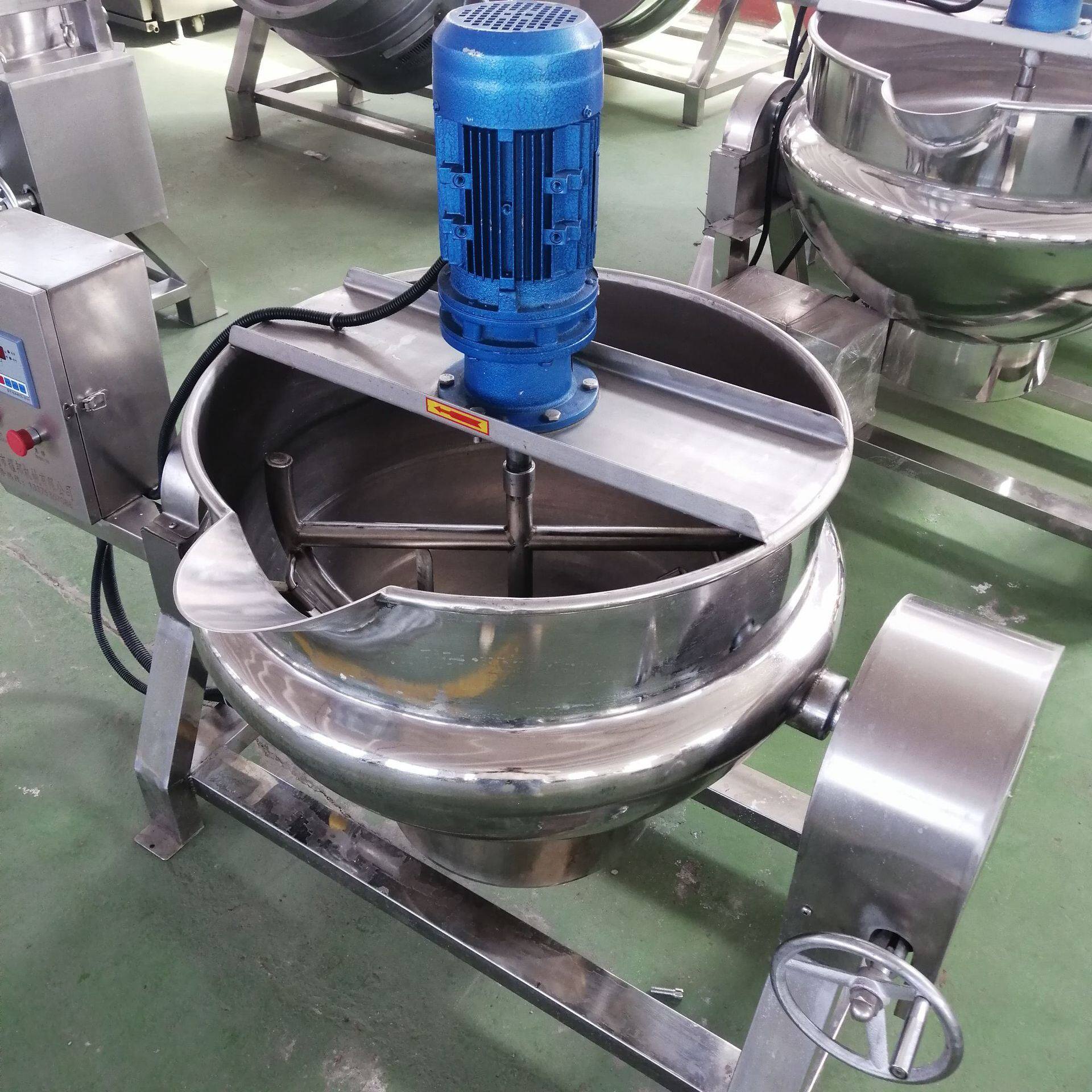 电加热熬糖化糖锅 豆沙馅炒锅 自动搅拌不糊锅 红薯凉粉熬制锅