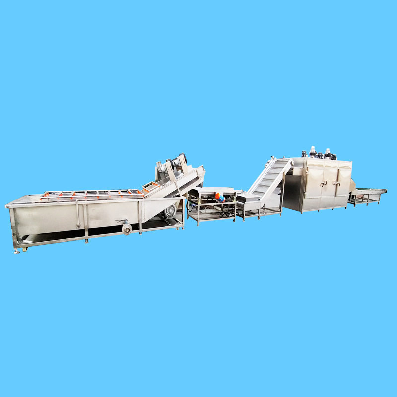 山楂片烘干机 全套芒果干加工烘干生产线 大型成套土豆片加工设备
