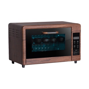 茶杯消毒柜桌面棋牌室迷你热风烘干带沥水台式茶水室多功能专业