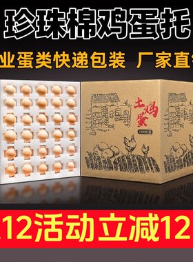 防震珍珠棉快递家用土鸡蛋包装箱