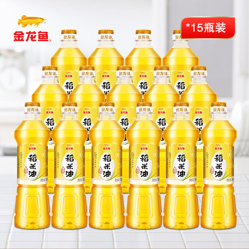 金龙鱼稻米油700ml食用油整箱装