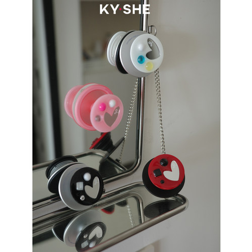 KYSHE《心动信号》爱心镜面磁吸气囊支架便携Magsafe手机伸缩支架