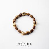 摩邦珠宝沉香水晶手链手串通勤百搭小众设计时尚 新春特惠 礼品