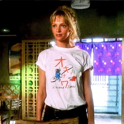 kill bill tee杀死比尔 昆汀电影同款短袖T恤男女纯棉纯棉夏季