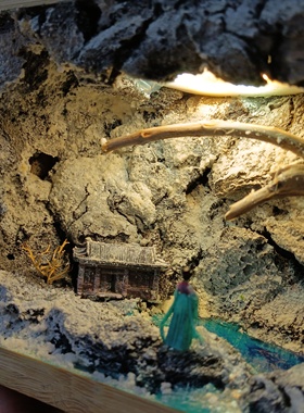 原创手工微景观小夜灯礼物