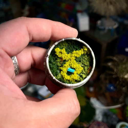 手工制作美龄宫微景观戒指盒礼物