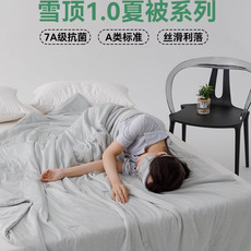 顶柔A类雪顶夏凉被桑蚕丝空调被