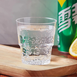 200ml一次性杯子茶杯金五缘航空杯耐高温食品级无异味硬透明水杯