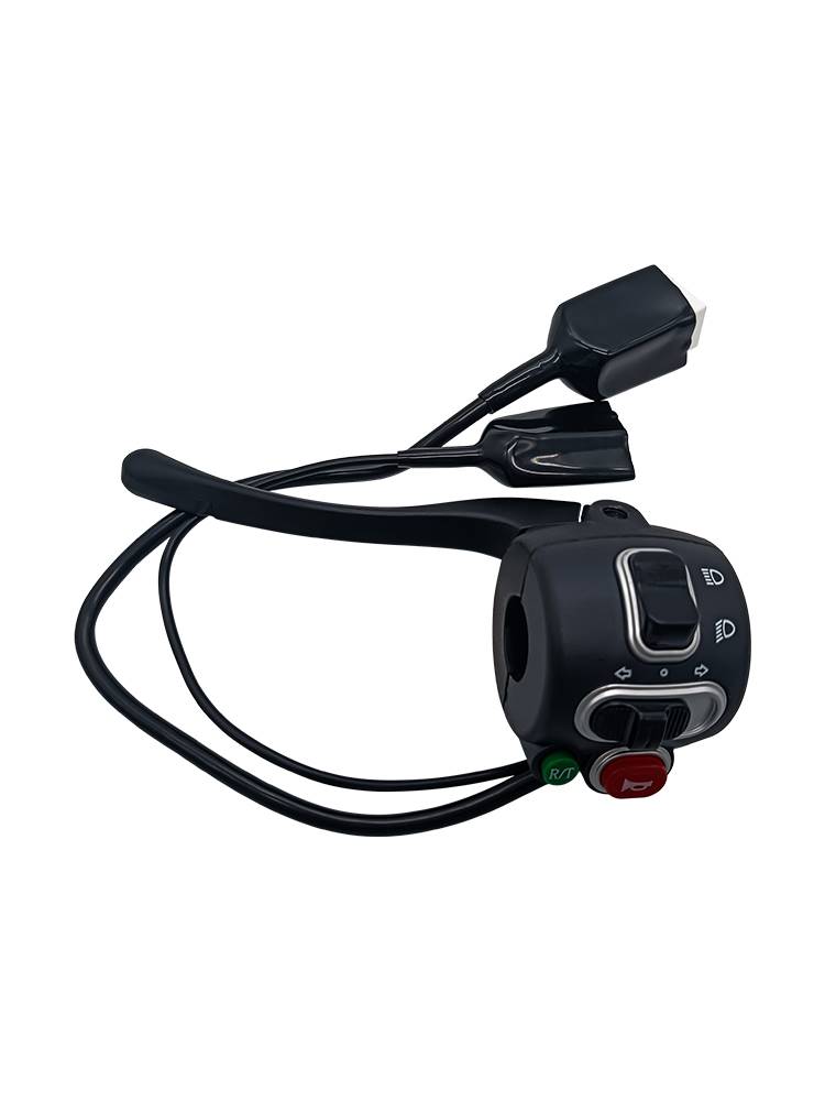 立马电动车开关总成米莎米悦左边开关总成带刹车把倒车健原厂配件