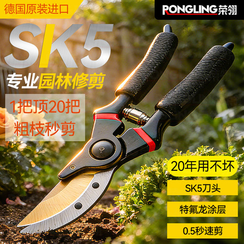 德国日本园林修枝剪果树剪