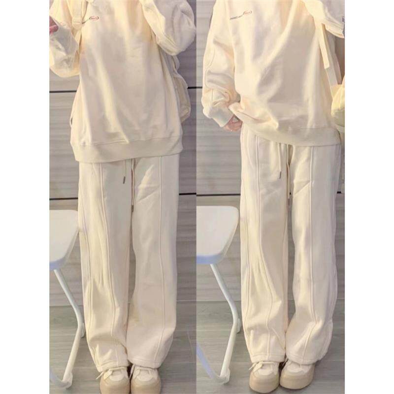 网红炸街运动服宽松女秋季学生韩版套装小个子减龄卫衣休闲两件套