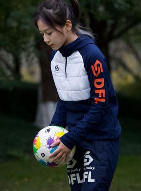 soccerjunky足球狗成人半拉链连帽半棉训练服上衣SJ24973 CP22882