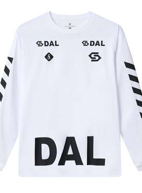 SOCCER JUNKY足球狗潮牌运动速干长袖上衣女印花圆领T恤男CP24651