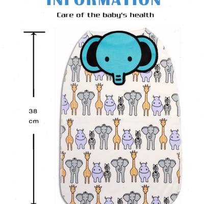 婴儿垫背巾柔软幼儿园男女宝宝双层全棉竹纤维吸汗巾儿童隔汗巾