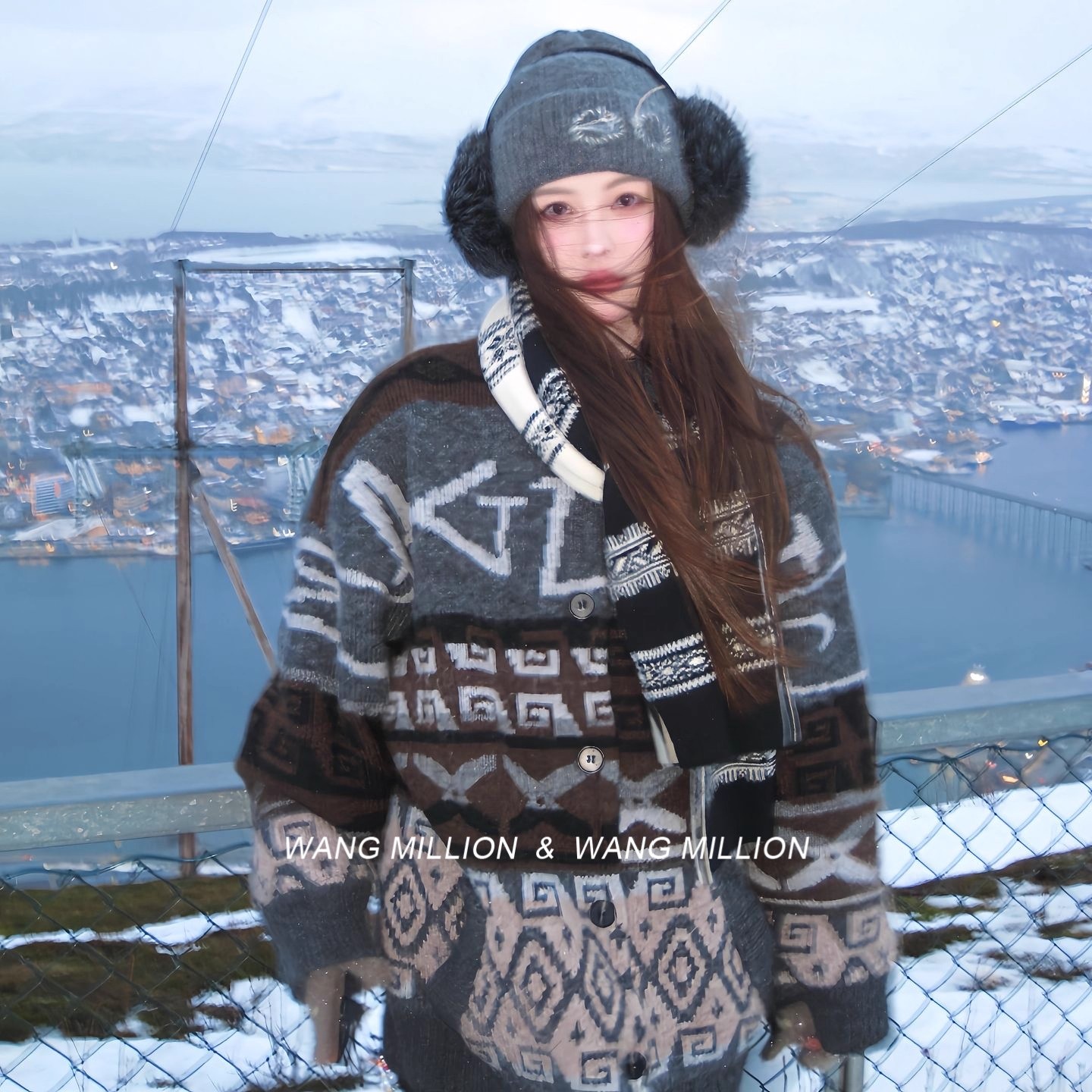 韩国限定~毛衣外套女2025新加厚