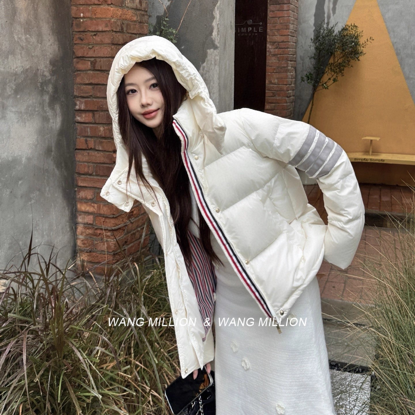 韩国限定~轻薄羽绒服女短款冬季