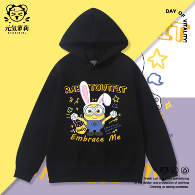 小黄人衣服男童女童卫衣