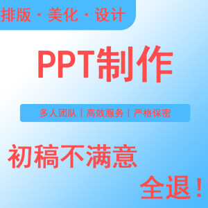 ppt制作代制作设计专业广告设计