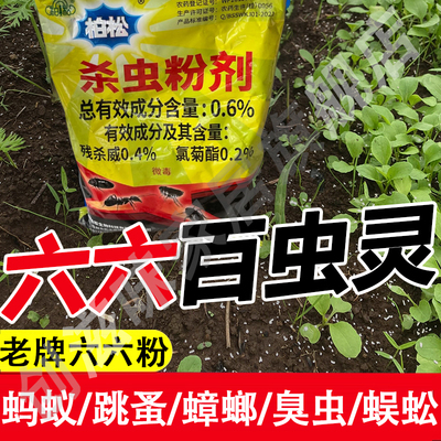 老式六六杀虫粉蔬菜专用药杀虫剂