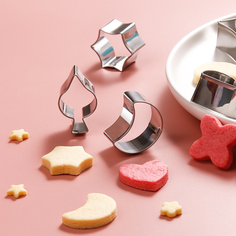 家用曲奇烤糖霜蔓越莓饼干烘焙模具套装立体按压曲奇翻糖烘焙工具