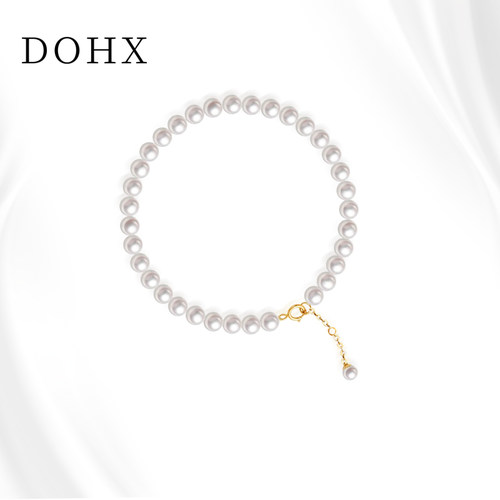 DOHX/都熙天然淡水珍珠手链18K金