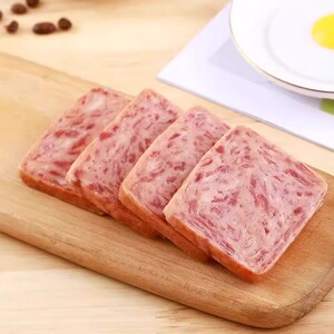 渔家翁黑猪午餐肉300g开袋即食