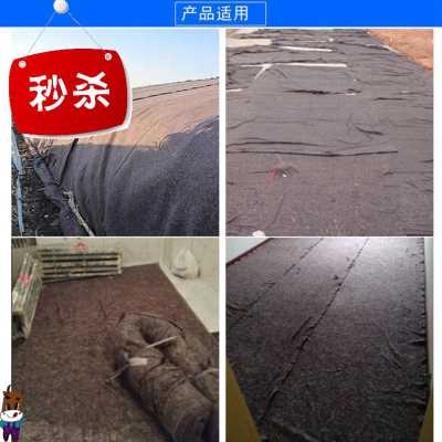 新款21土工布大棚保温保湿隔热工程B公路水泥养护家具包装黑心棉