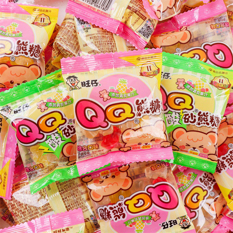 商超同款旺仔Q糖里根豆水