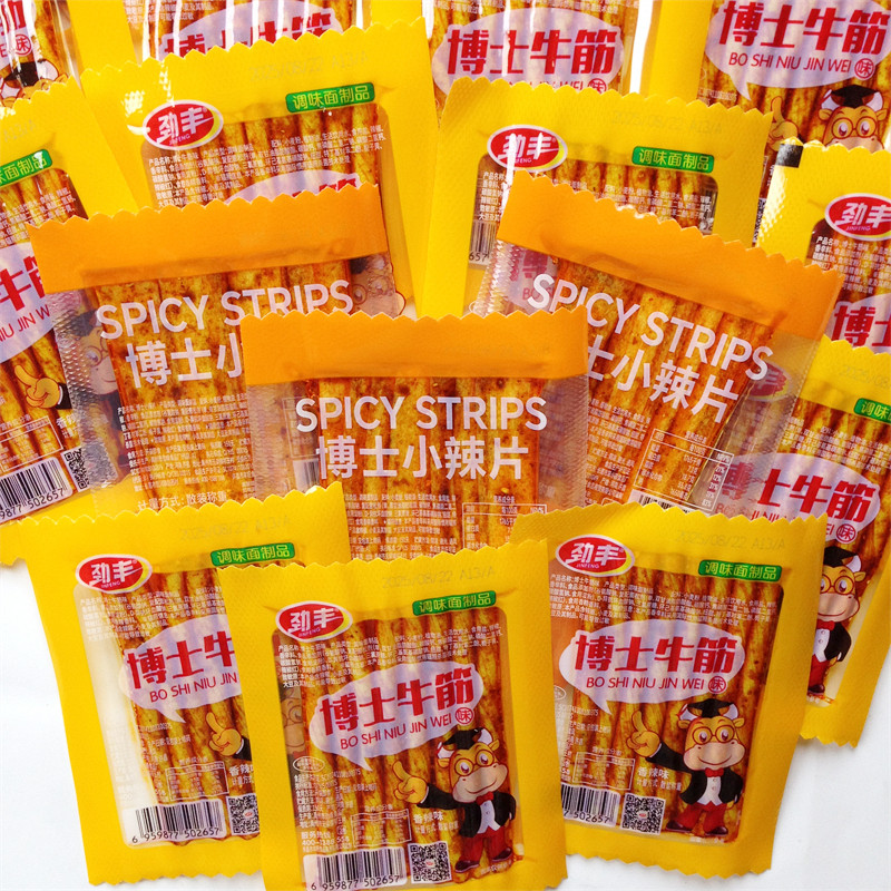 劲丰博士素牛筋面辣条儿时怀旧香辣解馋面筋豆筋大辣片小零食追剧,零食/坚果/特产,面筋制品,淘宝优惠券,粉丝福利购,淘宝优惠卷