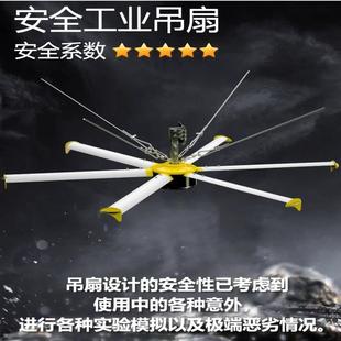 仓库工厂厂房降温散热工业大吊扇大风力降温体育馆大功率电风扇