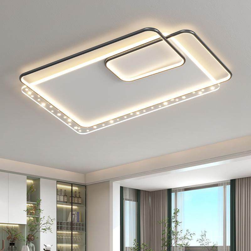 新款全光谱客厅卧室吸顶灯现代简约大气主灯创意极简风卧室房间灯