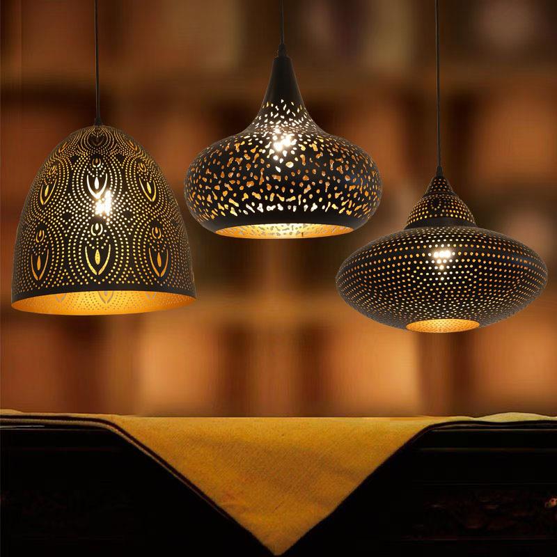 复古工业风餐厅火锅店咖啡厅酒吧简约铁艺吊灯烧烤店泰式小酒馆灯