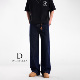 莱赛尔轻薄垂感休闲裤 男2025年夏季 潮 复古原牛丹宁蓝色牛仔裤 DAL