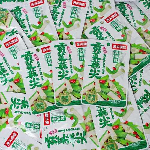 香辣贡菜藕尖下饭菜下洒菜开袋即