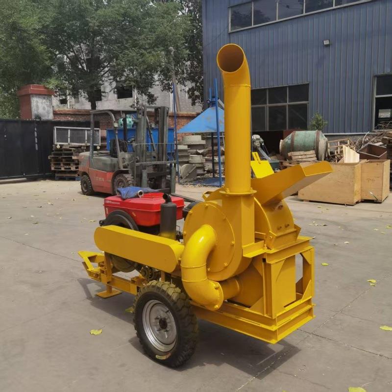 油电两用木头粉碎机生物质8mm锯末颗粒粉碎机干湿树枝粉碎机