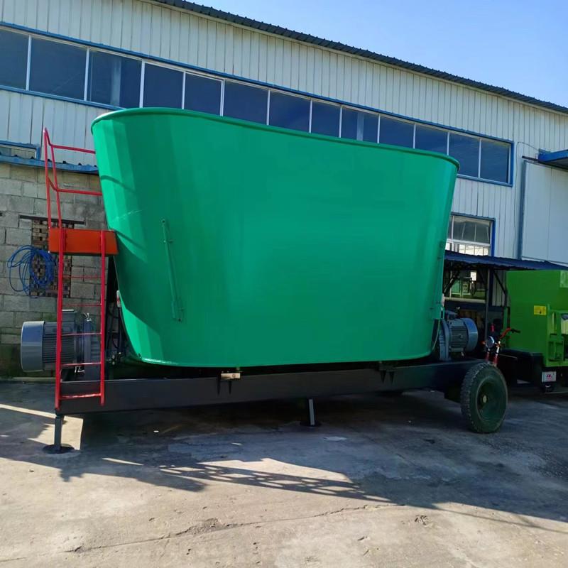 24TMR饲喂机立式全混合日粮搅拌机牛羊场饲料制备机养殖配料机