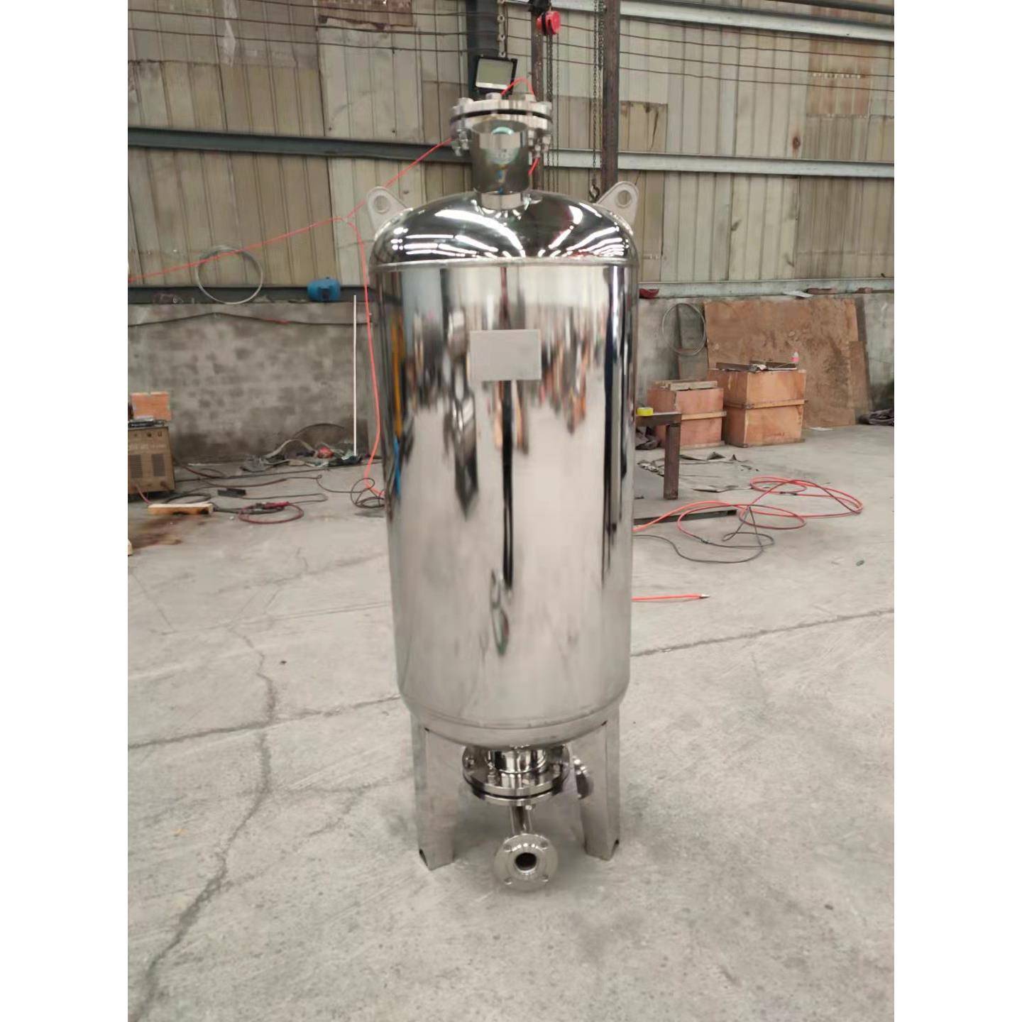 不锈钢膨胀罐厂家隔膜式压力水罐供水系统不锈钢稳压罐