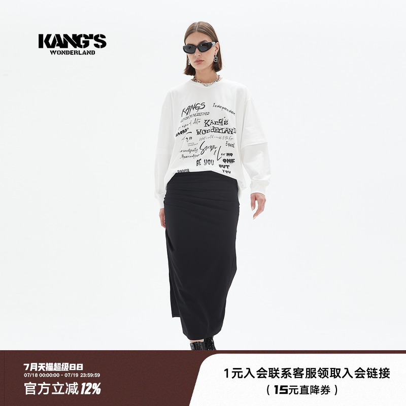 Kangswonderland轻奢假两件长袖