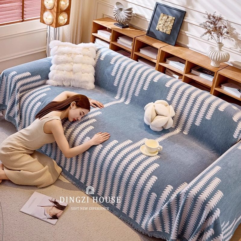 高级感雪尼尔沙发盖布2025新款四季通用坐垫全包防猫抓全盖沙发巾,居家布艺,沙发套,淘宝优惠券,粉丝福利购,淘宝优惠卷