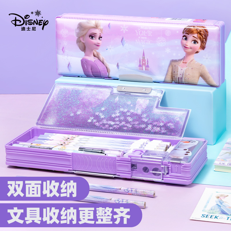 Disney/迪士尼梦幻流沙文具盒