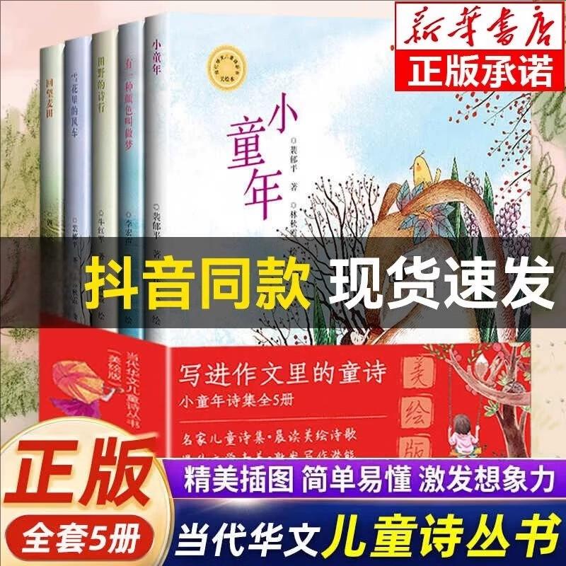 小童年诗集美绘写进作文里的童诗