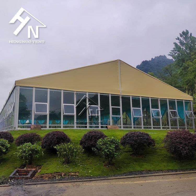 餐厅帐篷铝合金框架篷布防火阻燃防霉布婚礼活动蓬房宴会派对大棚