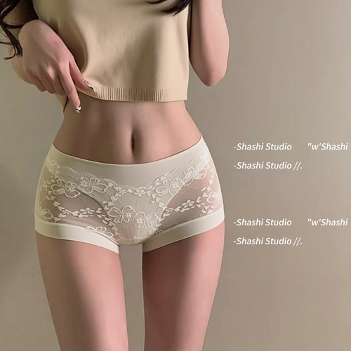 名痕收腹提臀美臀蕾丝内裤女士